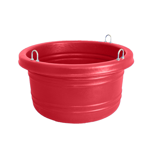 Horsemen's Pride Feed Tube (18 Qt, Red - 1159-RE)