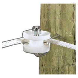 Electric Fence Corner Post Bracket Kit, White