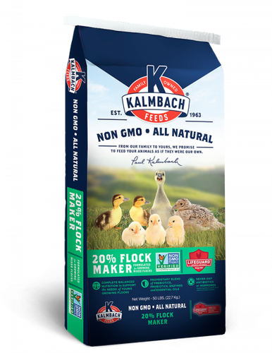 20% Non-GMO Flock Maker™ Crumble Feed (50 lb)