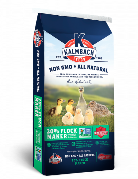 20% Non-GMO Flock Maker™ Crumble Feed (50 lb)