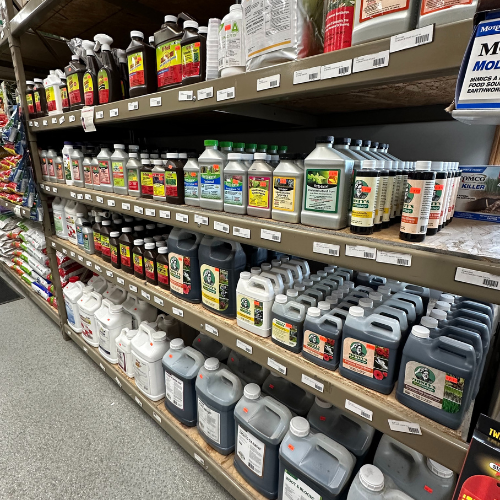 Feed and supplies inside of Wana Feed Service Inc