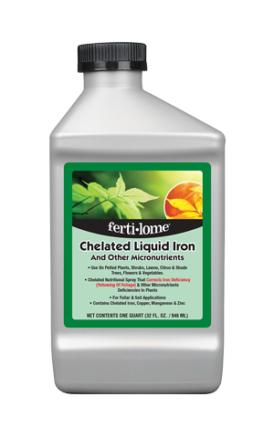 FERTI-LOME CHELATED LIQUID IRON AND OTHER MICRO NUTRIENTS (32 oz)