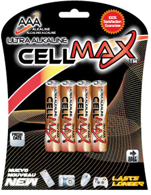 AAA CELL MAX ALKALINE BLISTER OF