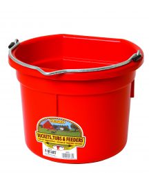 Little Giant 8 Quart Flat Back Bucket (Green)