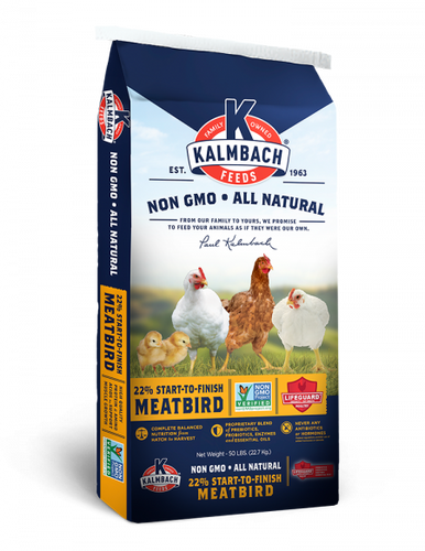 22% Start-To-Finish Meatbird (Non-GMO) (50 Lb.)