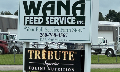 Wana Feed Service Inc. store sign