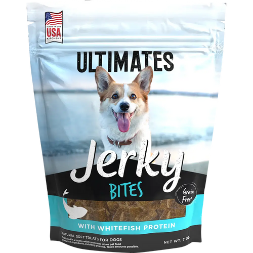 Ultimates Jerky Whitefish Bites (7 oz - Pack of 10)