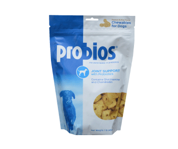 Probios Chewables for Dogs Joint Support with Glucosamine and Chondroitin (16-oz, Peanut Butter Flavor)