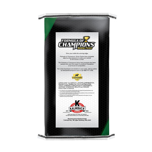 Kalmbach Formula of Champions Show Calf Creep Feed for Cattle