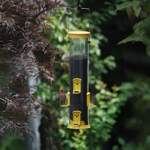 Nature's Way Large Plastic Thistle Tube Bird Feeder