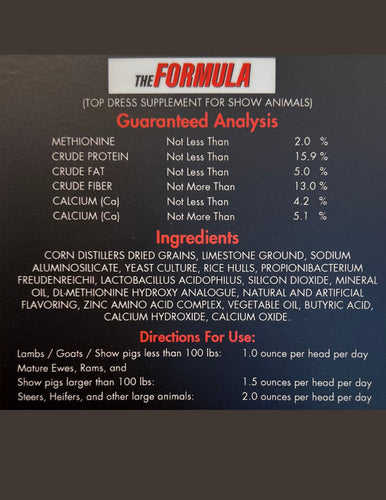 Rule Supplements The Formula