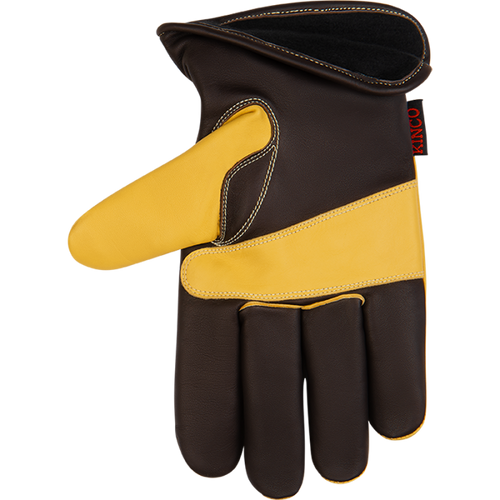 Kinco HydroFlector™ Lined Water-Resistant Premium Grain Sheepskin Driver with Palm Patch