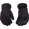 HydroFlector™ Lined Waterproof Black Duck Ski Glove with Pull-Strap