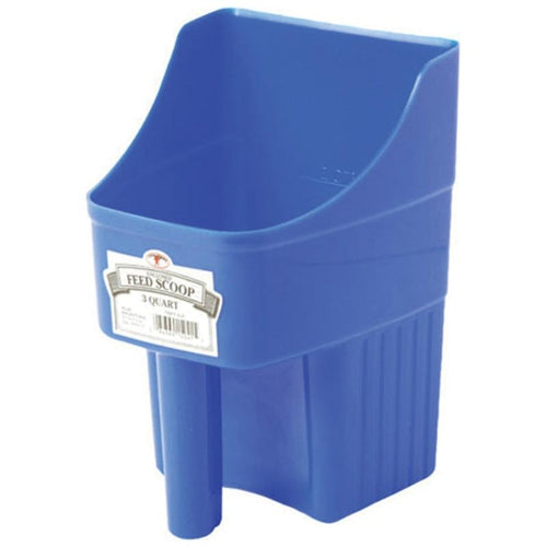 Little Giant 3 Quart Enclosed Feed Scoop (RED)