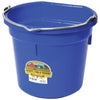 Little Giant 20 Quart Flat Back Bucket (Blue)