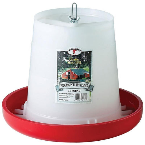 Miller Plastic Hanging Poultry Feeder (3 LB)