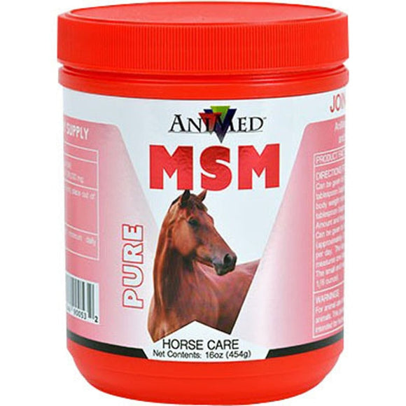 ANIMED PURE MSM POWDER SUPPLEMENT FOR HORSES (16 OZ)