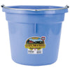 Little Giant 20 Quart Flat Back Bucket (Blue)